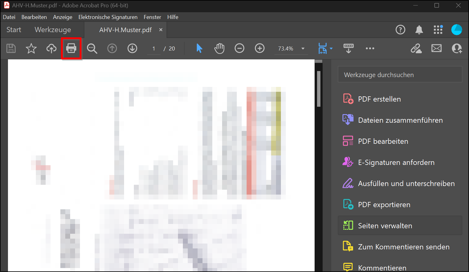 PDF Falsches Dateiformat oder zu gross? eTax Nidwalden